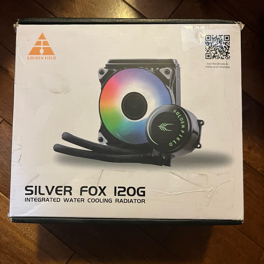 Silver fox integrated water radiator